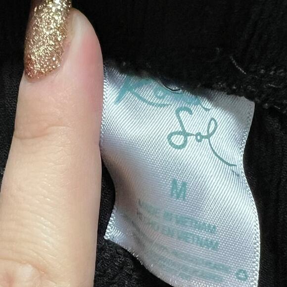 Kona Sol High Rise Bloomer Pants Tie Waist High Rise Swim Cover Size Medium - Picture 4 of 6